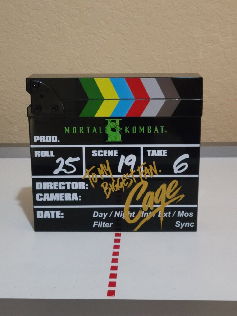 Mortal Kombat 2 Clapper Popcorn Bucket
